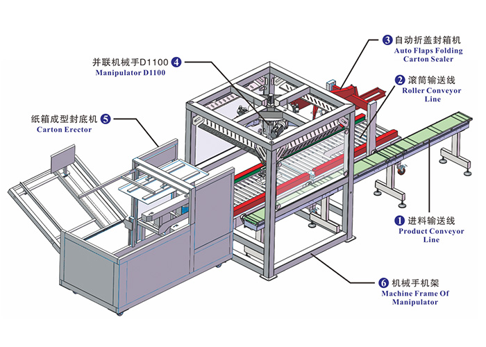 Carton-Packing-Line Carton-Packing-Line