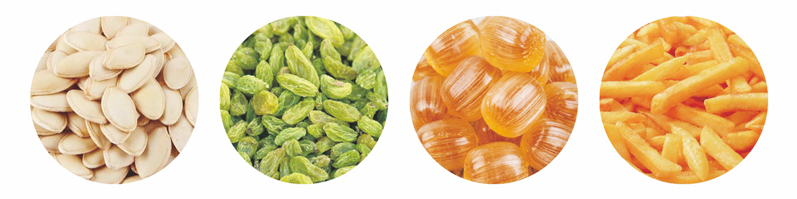 aplicación de pesadora multicabezal avanzada application of advanced multihead weigher